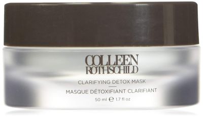 COLLEEN ROTHSCHILD Clarifying Detox Mask Draws Out Pore-Clogging Impurities Promotes Clear Skin Formulated With Charcoal, Vitamin C &amp; Glycolic Acid 1.7 fl oz