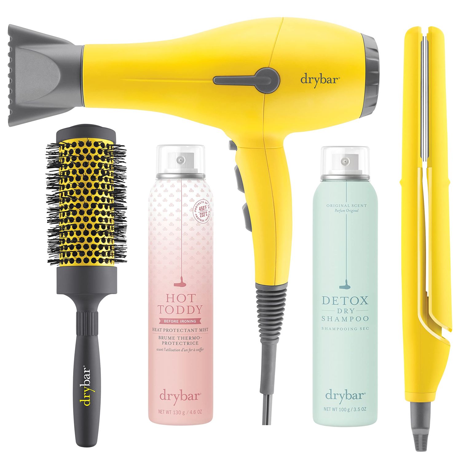 Drybar The Ultimate Frizz-Free Blow-Dry and Styling Set Everything You Need for a Perfect Blowout