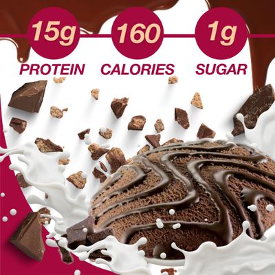 ProtiDIET High-Protein Triple Chocolate Cookies, Gluten-free, Low Sugar, with Added Fiber Antioxidizing Healthy Chocolate Snacks to Support a Busy and Active Lifestyle- 7 Protein Cookies Per Box