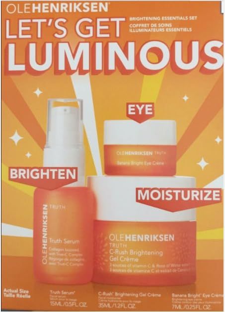 OLEHENRIKSEN Let&#39;s Get Luminous Brightening Essentials Set