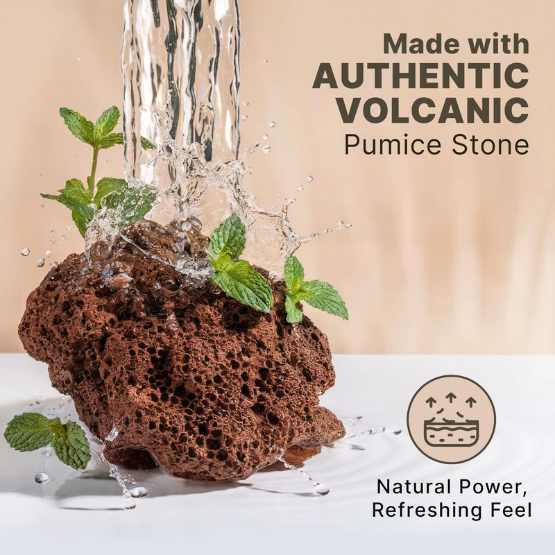 Pumice Stone for Feet - Natural Lava Stone Foot Exfoliator, Callus Remove for Feet, Hands &amp; Dead Skin, Foot Scrubber for Pedicure &amp; Cracked Heels, Strong &amp; Durable Design for Smooth &amp; Soft Feets