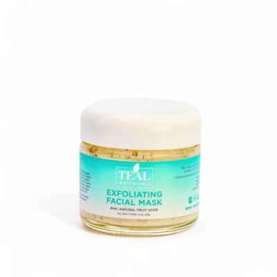 Teal Botanicals Exfoliating Mask with AHA and Fruit Acid