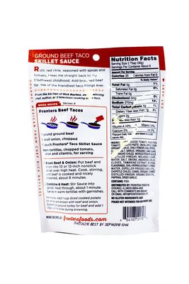 Frontera, Skillet Sauce with Mild Red Chile And Cumin, 8-Ounce Pack of 6