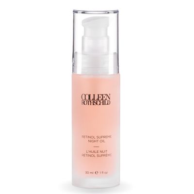 COLLEEN ROTHSCHILD Retinol Supreme Night Oil Highest Concentration of Stabilized Retinol Boosts Skin&#39;s Natural Repair Process THD Ascorbate Vitamin C Brightens &amp; Evens Complexion 1 fl oz