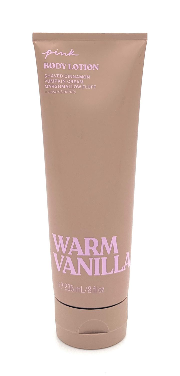 Victoria&#39;s Secret Pink Body Lotion Warm Vanilla 8 Fl Oz
