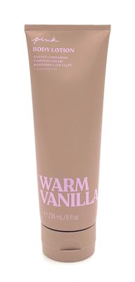 Victoria&#39;s Secret Pink Body Lotion Warm Vanilla 8 Fl Oz