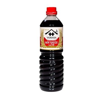 Yamasa Soy Sauce, spicy, 34.0 Fl Oz
