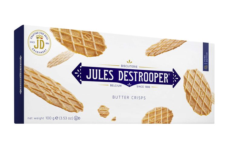 Jules Destrooper Butter Crisps 100g