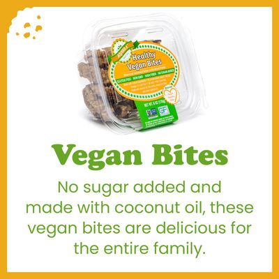 Alyssas Vegan Oatmeal Bites ? Gluten Free Cookies, Healthy Snacks from the Bakery ? Dairy Free, Sugar Free, Low Carb, Keto Protein Snacks ? Gluten Free Snacks for Kids ? 8 Cookies per box, 4 Pack