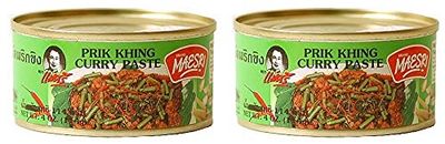 Maesri Prik Khing Curry Paste Pack of 4