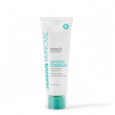 Serious Skincare Glycolic Gommage Extreme Renewal Facial Mask for Radiant Skin - Glycolic Acid - Micro Exfoliation Facial Treatment Mask - Decongest Clogged Pores - 4.5 oz 1Pack