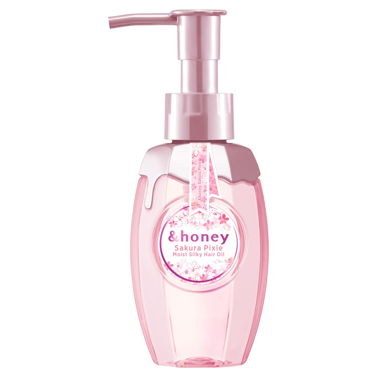 &amp; Honey Sakura Pixie Moist Silky Hair Oil, 3.3 Fl Oz Pack of 1, Pink