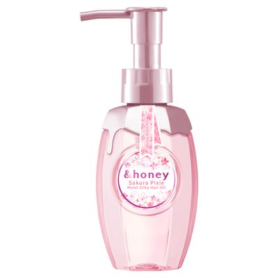 &amp; Honey Sakura Pixie Moist Silky Hair Oil, 3.3 Fl Oz Pack of 1, Pink