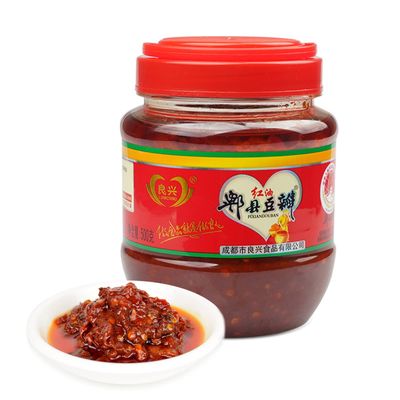 500g17.6 Oz.Doubanjiang, Sichuan Pepper Bean Paste, Sichuan Pixian Doubanjiang with Red Chili Oil, Spicy Gochujang, Seasoning Sauce, for Mapo Tofu, Cooking, Foods, Dips and Marinades, Doubanjiang c...