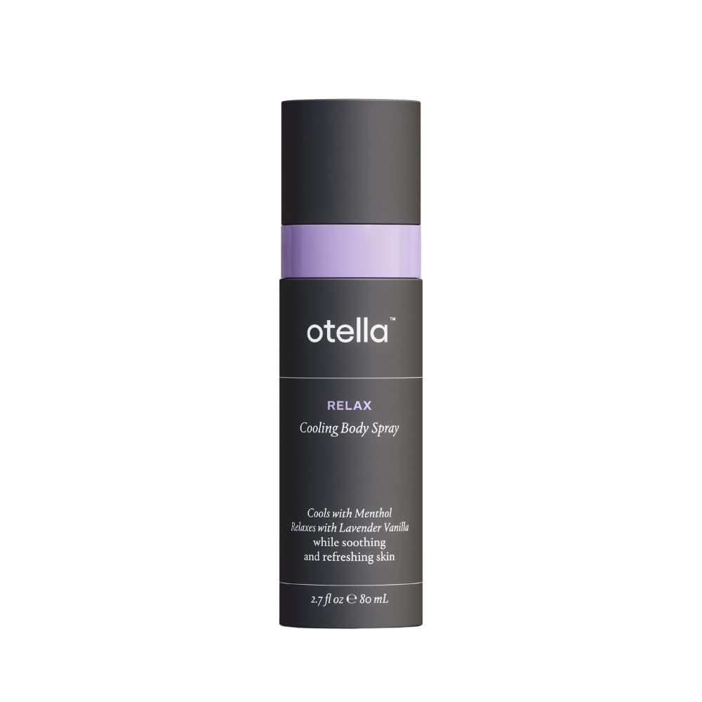 Cooling Body Spray with Menthol and Aromatherapy Lavender Vanilla Scent to Help You Relax, 2.7 oz. Anytime Immediate Heat Relief TSA Approved Gluten Free Vegan Paraben Free