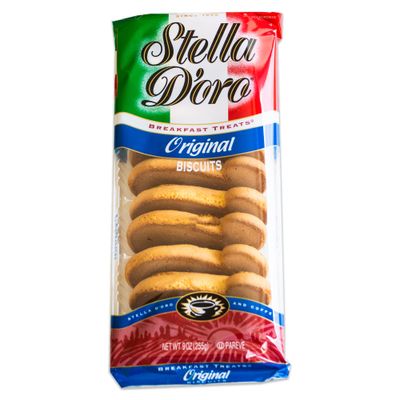 Stella D'oro Original Biscuits Breakfast Treats 3, 9oz packs - Variety Pack - Almond Toast 1, 6.6oz pack - Gourmet Italian Treats - 4 Items Total
