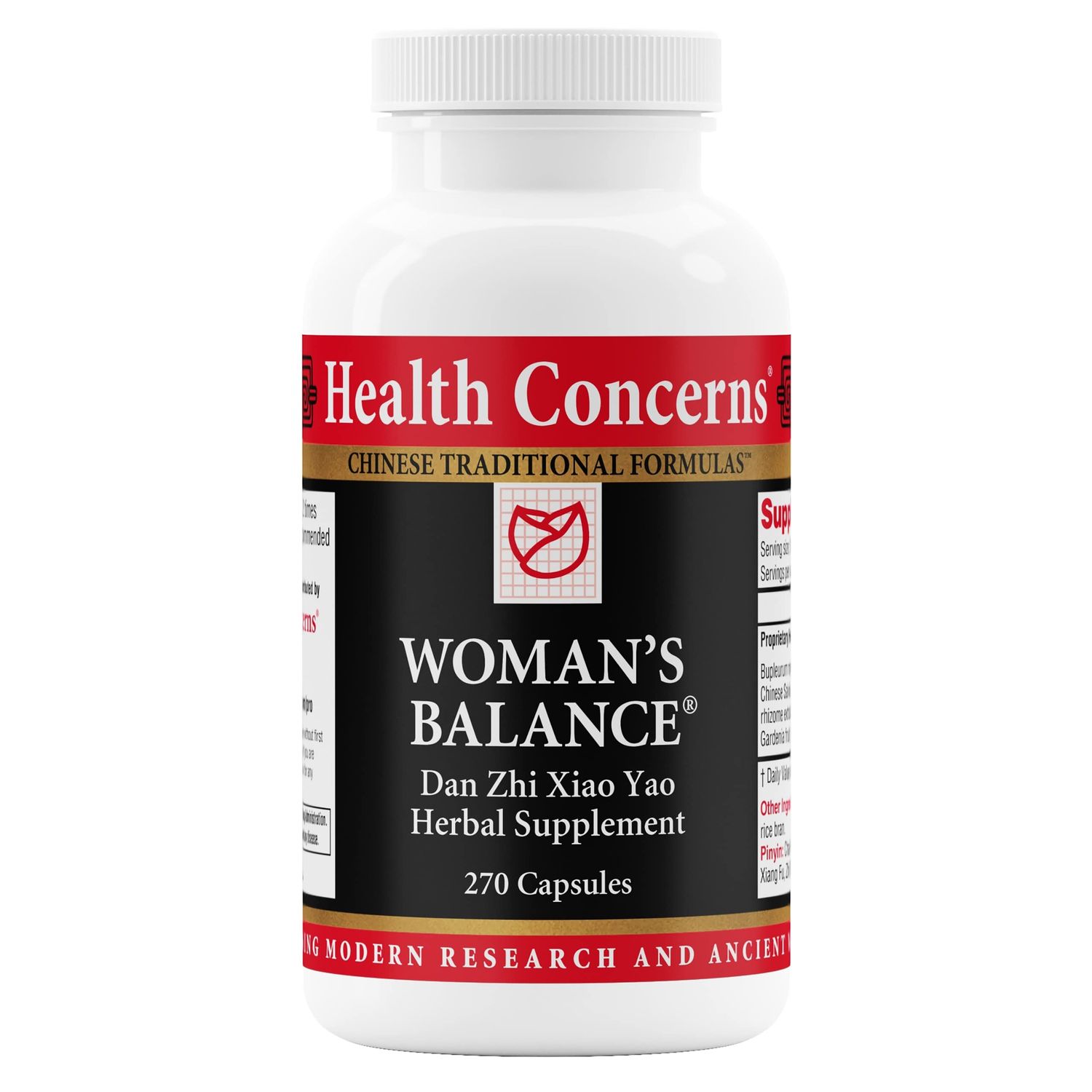 Health Concerns Woman&#39;s Balance - PMS Relief &amp; Support Supplement for Women - Large, 270 Capsules