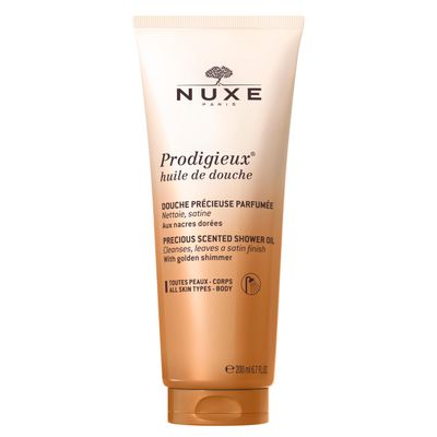 Nuxe Prodigieux Vegan Body Wash Luxurious, Scented &amp; Moisturizing Body Cleanser Made in France, 6.7 Fl Oz
