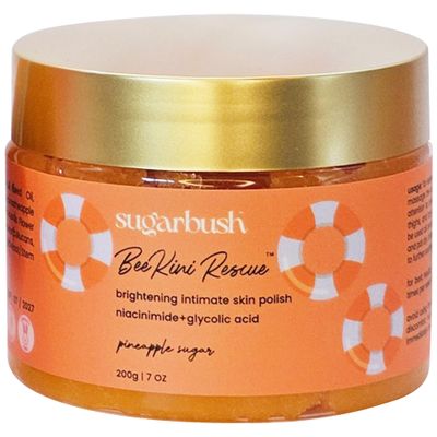 Sugarbush Beekini Rescue Ingrown Hair Scrub with Niacinamide