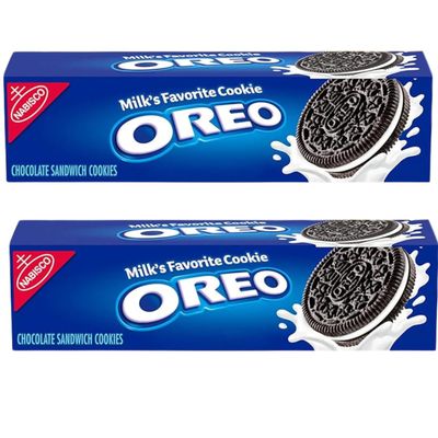 Oreo Chocolate Creme Sandwich Cookies Original, 2-5.25 Oz Boxes - Cookies Oreo Chocolate Lyfno Trademark Spoon Included