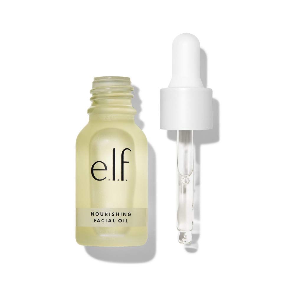 e.l.f. SKIN Nourishing Facial Oil, Moisturizing &amp; Nourishing Formula, Infused With Rosehip Seed Oil &amp; Jojoba Oil, Vegan &amp; Cruelty-Free, 0.507 Fl Oz