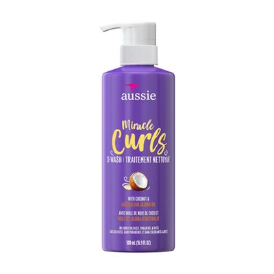 Aussie Miracle Curls Co-Wash 16.9 Ounce 500ml 2 Pack