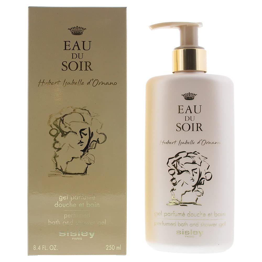 Sisley Paris Gel Parfume Douche et Bain, white