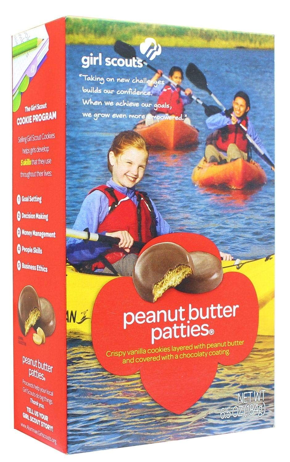 Girl Scout Peanut Butter Patties Cookies 6.5 Ounce Box