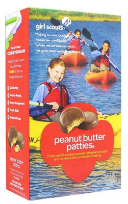 Girl Scout Peanut Butter Patties Cookies 6.5 Ounce Box
