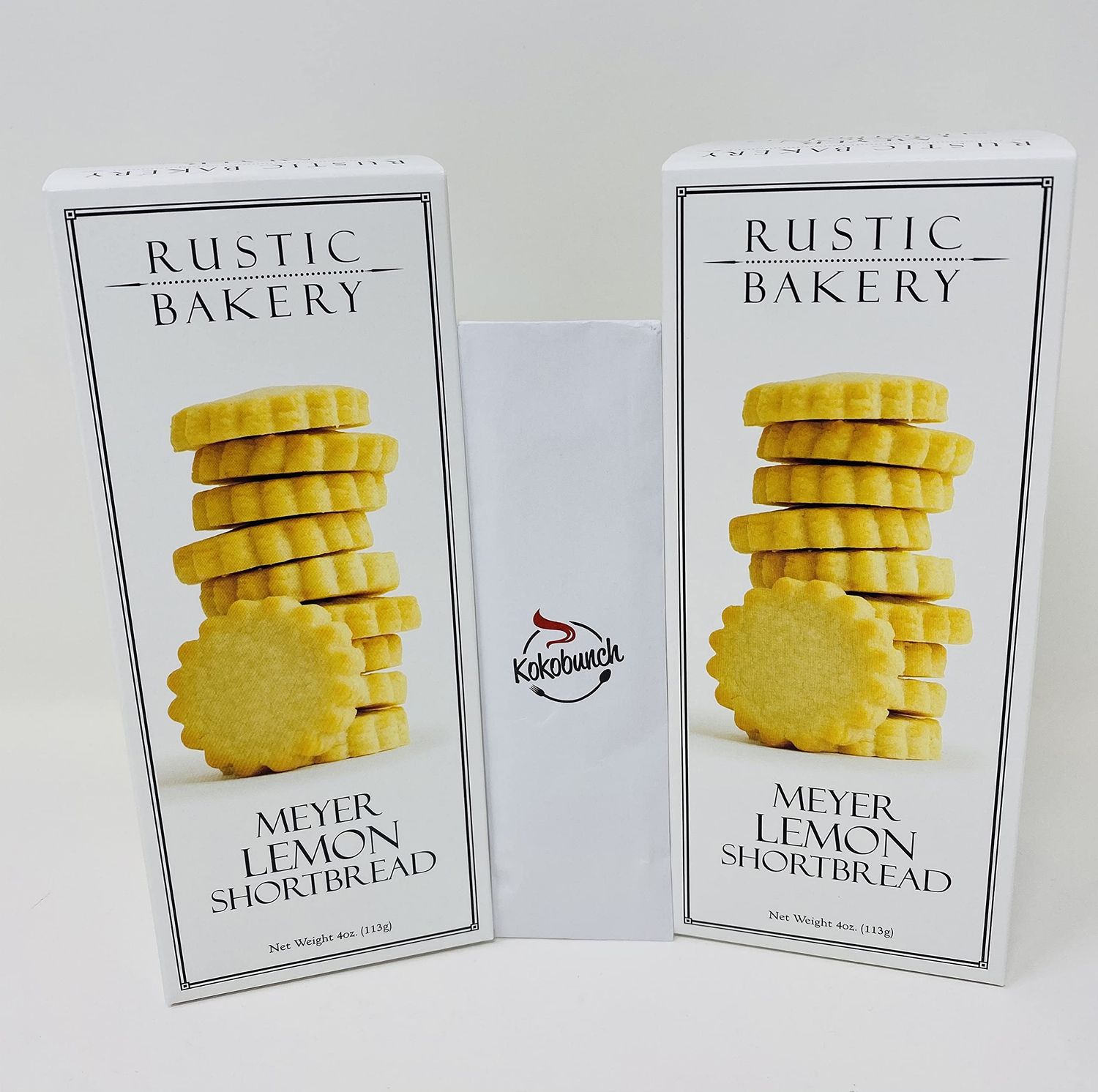 Shortbread Cookie Bread Meyer Lemon 4oz 2PACK