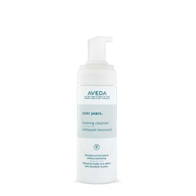Aveda Outer Peace Foaming Cleanser Daily Face Cleanser for Acne-Prone Skin with Powerful Plant Extracts, 4.2 Fl Oz