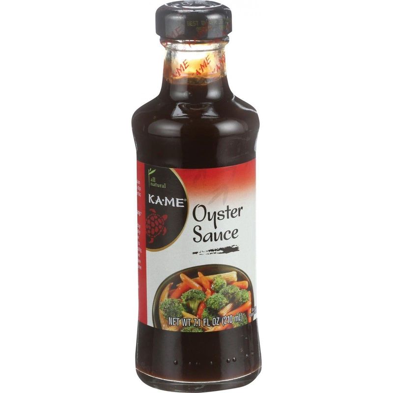 KA-ME Oyster Sauce 7.0 oz, Authentic Asian Ingredients and Flavors, Certified , No PreservativesMSG, For Marinade, Dipping &amp; Cooking BBQ, Meats, Seafood &amp; Vegetables and Many