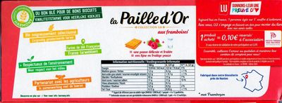 LU Paille d'Or - Raspberry Wafers - x 2 boxes