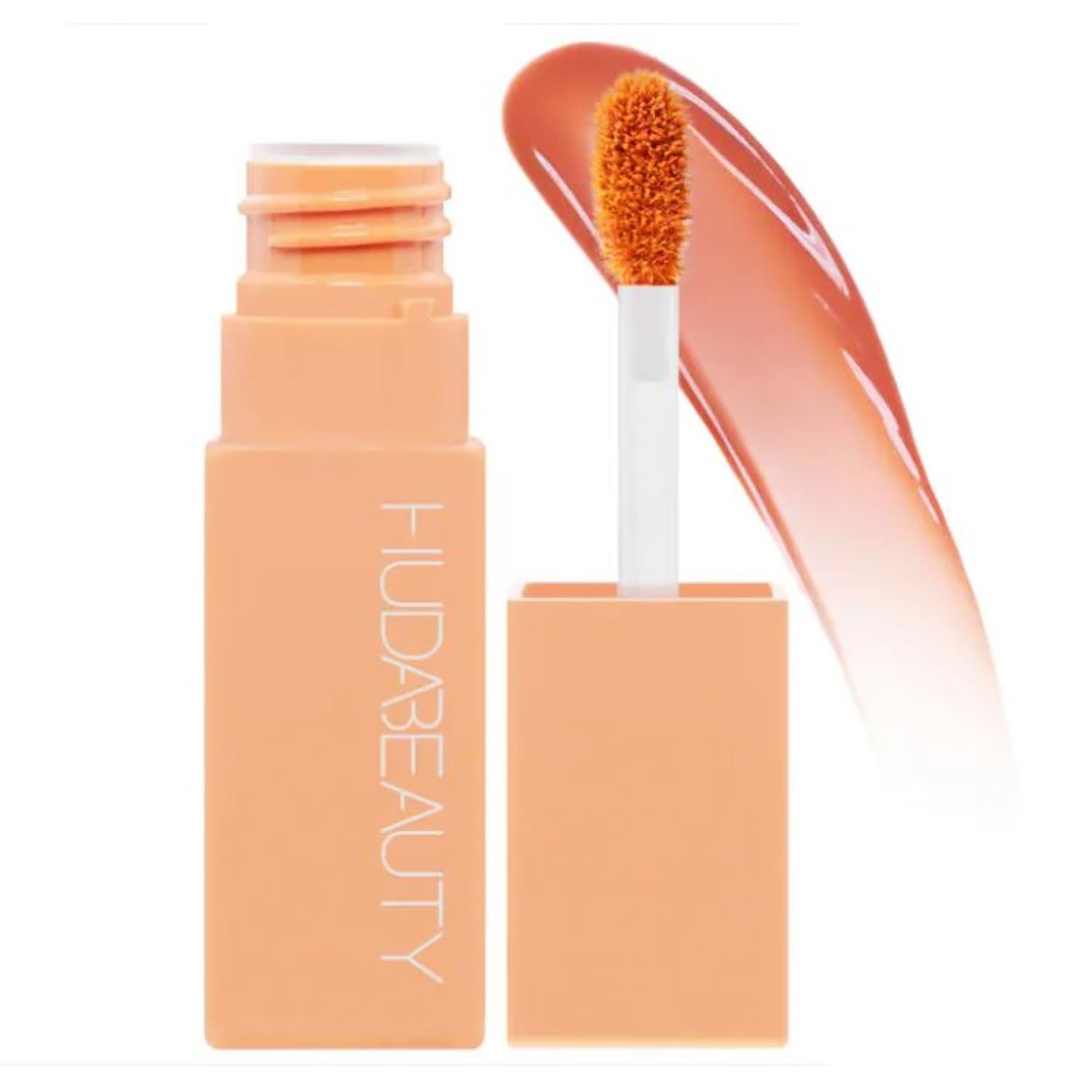 Huda Lip Blush Creamy Lip &amp; Cheek Stain - Peachy Kiss Sheer Peach - 0.20 oz 6 mL