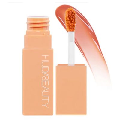 Huda Lip Blush Creamy Lip &amp; Cheek Stain - Peachy Kiss Sheer Peach - 0.20 oz 6 mL