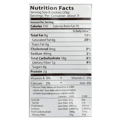 Loacker Quadratini Wafer Cookies - Hazelnut - 8.82 oz - 8 Pack