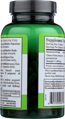 Whole World Botanicals Royal Chanca Piedra Break-Stone Liver Gall Bladder Support - 400 mg - 120 Vegetarian Capsules