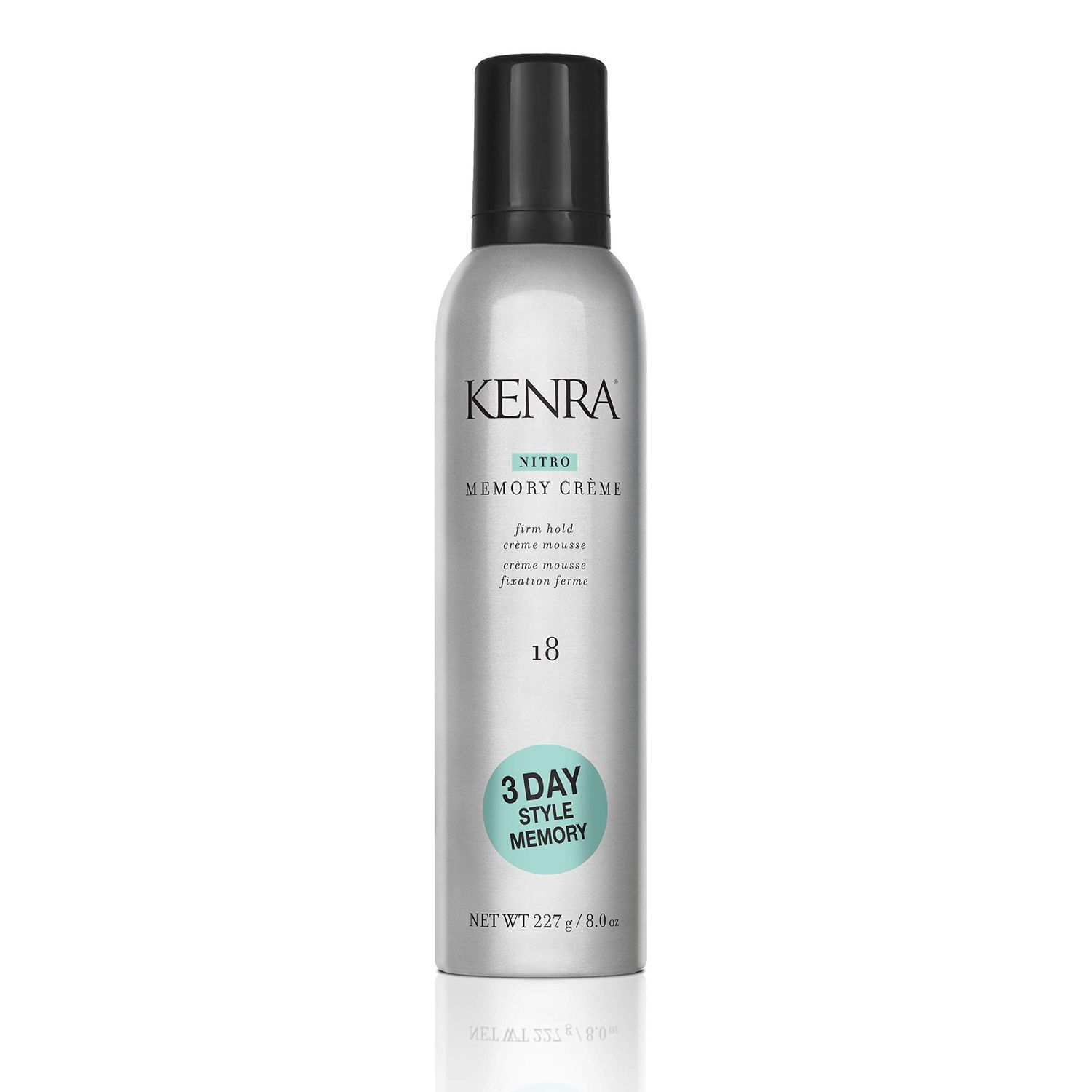 Kenra Nitro Memory Creme 18 Firm Hold Creme Mousse All Hair Types 8 fl. Oz