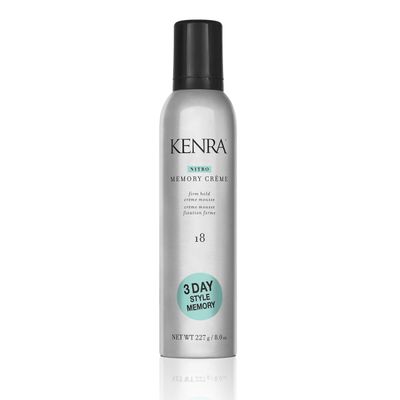 Kenra Nitro Memory Creme 18 Firm Hold Creme Mousse All Hair Types 8 fl. Oz
