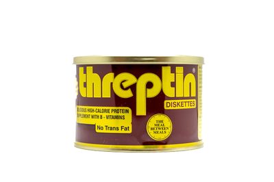 Threptin Protein Supplement Diskettes - High Protein Cookies for Nutrition - Chocolate Flavor - 275g Pack of 1