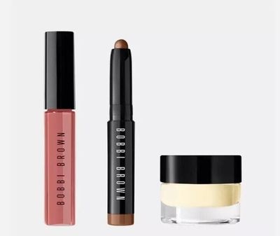 Bobbi Brown Prime, Swipe &amp; Go - 3 pc Mini Set - Face Base, Shadow Stick &amp; Gloss