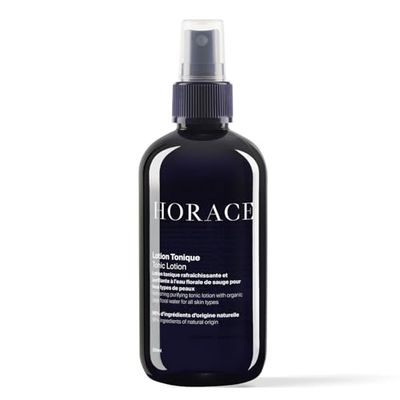 HORACE Tonic Lotion for Men - Toner Spray with Prebiotics - Gentle Skincare for All Skin Types - Fresh, Aromatic Scent, 6.7 fl.oz