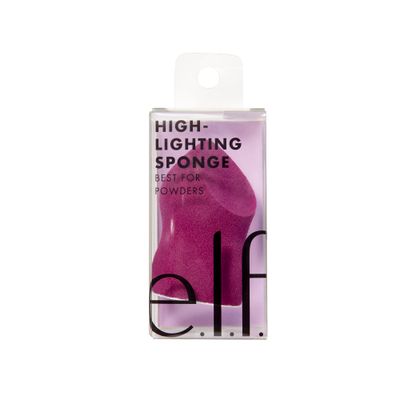 e.l.f. Highlighting &amp; Blending Sponge, Beauty Sponge For A Soft-focus Finish, Great For Highlighter, Foundation &amp; Concealer, Vegan &amp; Cruelty-Free