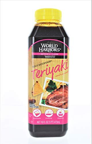 World Harbors Maui Mountain Teriyaki Marinade &amp; Sauce - 16 oz 1 pint