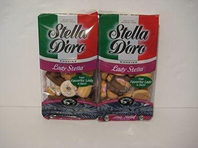 Stella D&#39;oro Lady Stella Cookies, 6- 10 Oz Bags Bundle. Your Favorite Lady Is Back! by Stella D&#39;oro