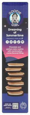 Goodie Girl S'mores Cream Sandwich Cookies, Gluten Free, 10.6 Ounces Pack Of 6