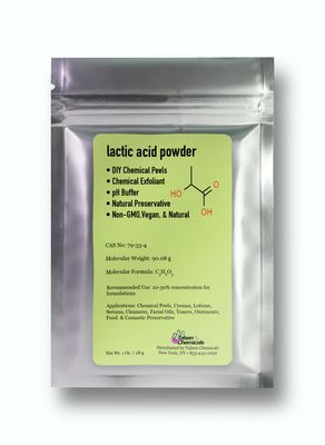 Lactic Acid Powder Lactic Acid Cosmetics Grade DIY Lactic Acid Peel for Skin Moisturizing by Talsen Chemicals 1 Ounce Pack of 1