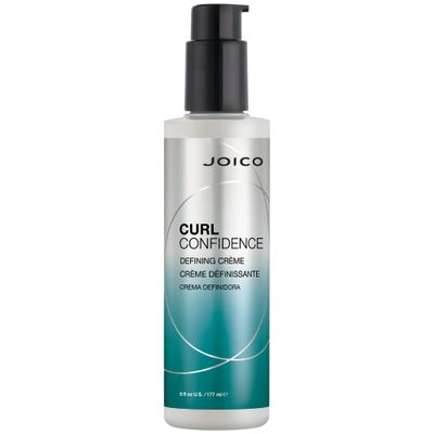 Joico Curl Confidence Defining Creme For Curly Hair Reduce Frizz Define Textures Boost Shine &amp; Brilliance Gluten &amp; Paraben Free 6 Fl Oz