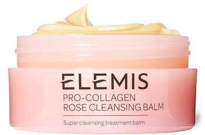 ELEMIS Pro-Collagen Rose Cleansing Balm Makeup Remover, Hydrating Facial Cleanser, Oil Cleanser, Oil Makeup Remover, Deep Cleanse