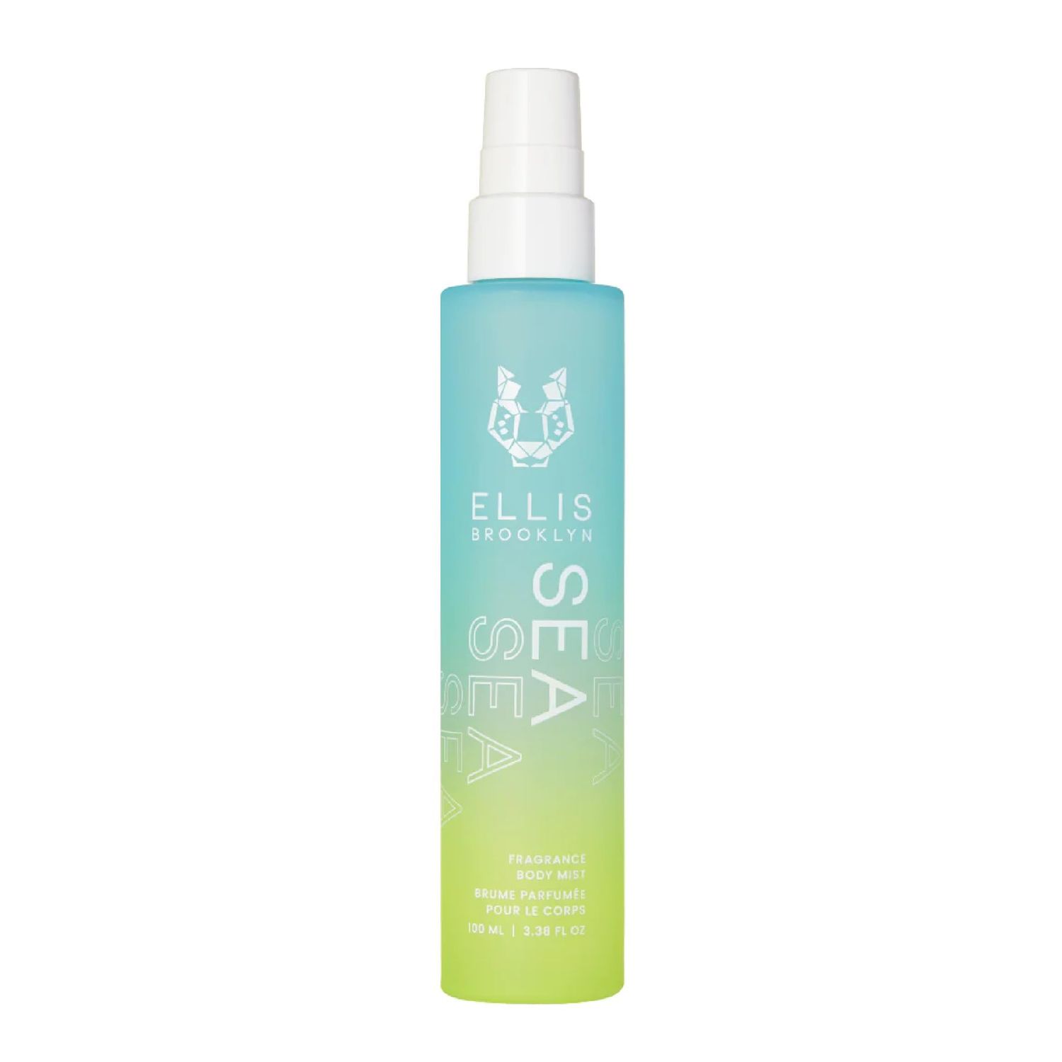 Ellis Brooklyn Body Mist - Sea - Hair Perfume &amp; Body Spray - Jasmine, Mandarin &amp; Sandalwood Fragrance, Long Lasting Perfume - Clean, Vegan, Paraben-Free, Cruelty-Free 3.38 fl oz